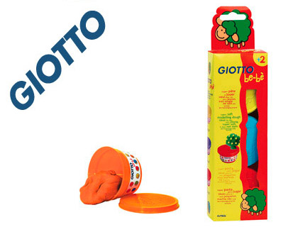 Pasta para modelar Giotto Bebé 3 colores surtidos